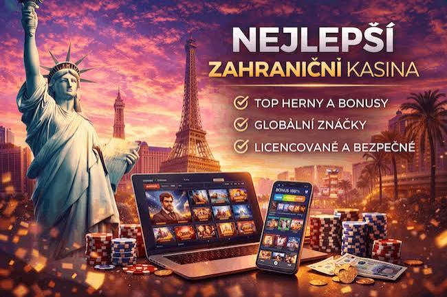 Zahraniční online kasina Co potřebujete vědět jako český hráč